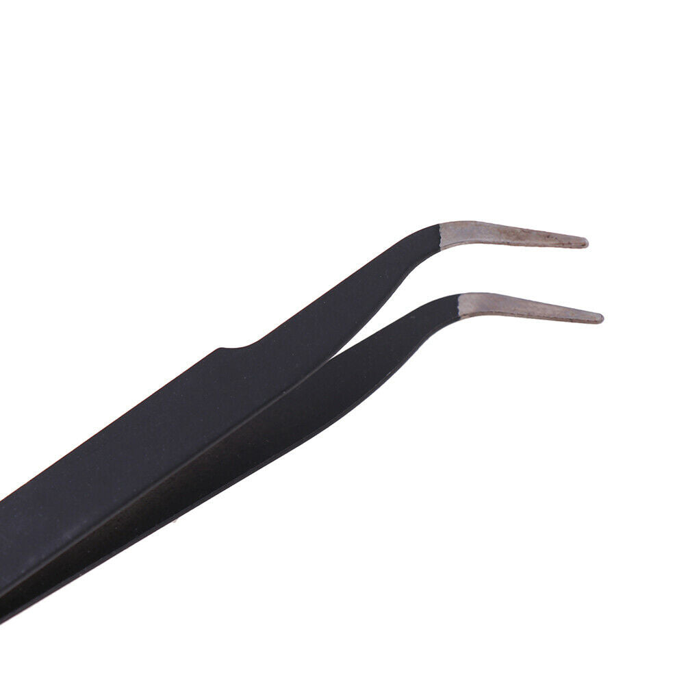 6Pcs Anti-static ESD Tweezers Repair Tool Precision Curved Straight Tweezer FG