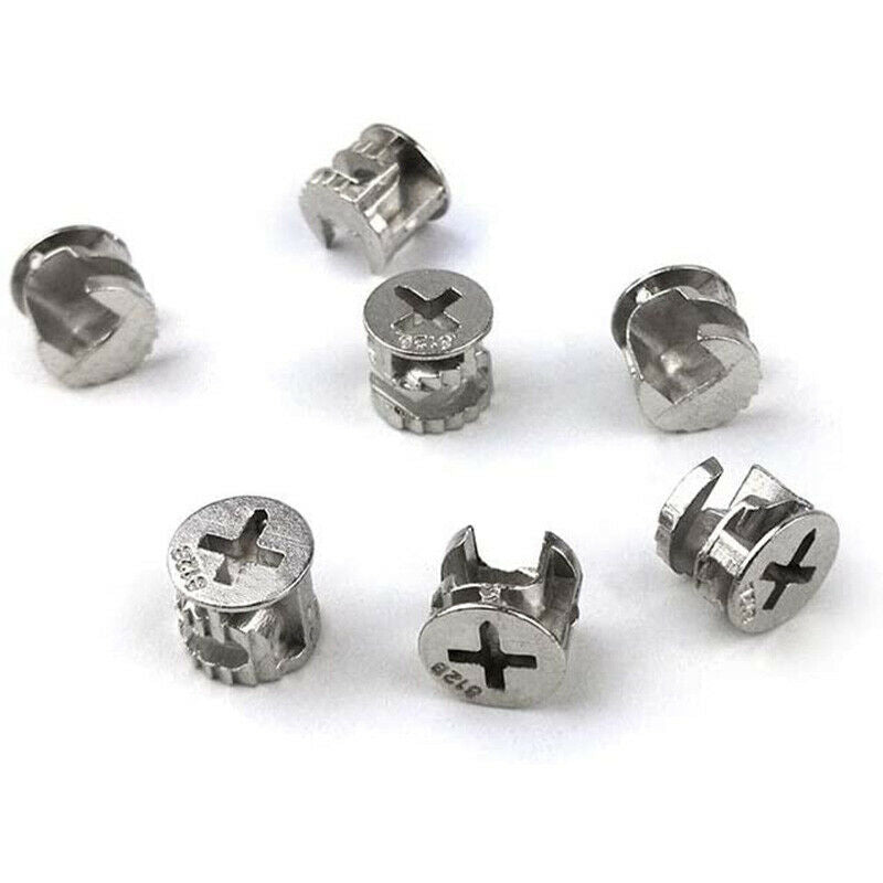2X(75 Pcs Furniture Connecting Cam Lock Fittings, Furniture Connecting FastG5O7)