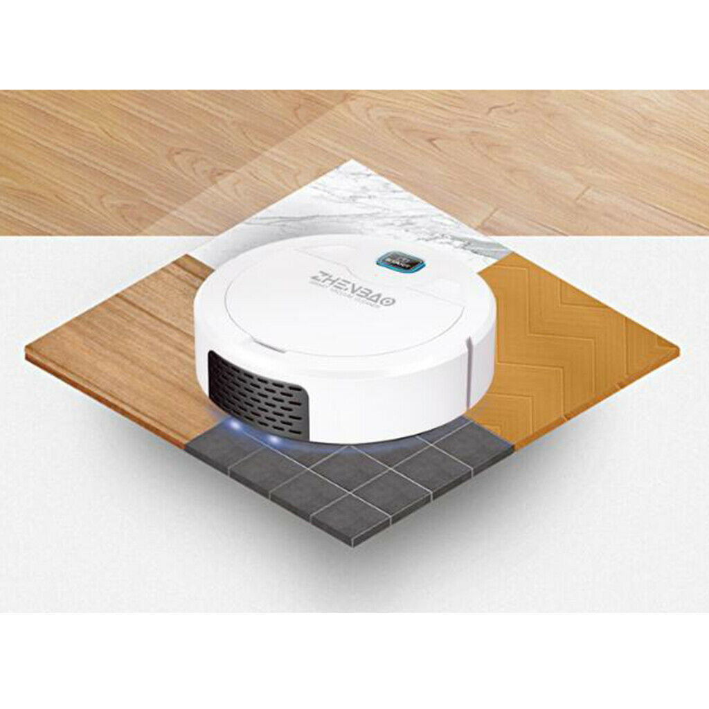 2pcs Smart Robot Vacuum Cleaner 1600Pa for Hardwood/Tile Floor/Carpet