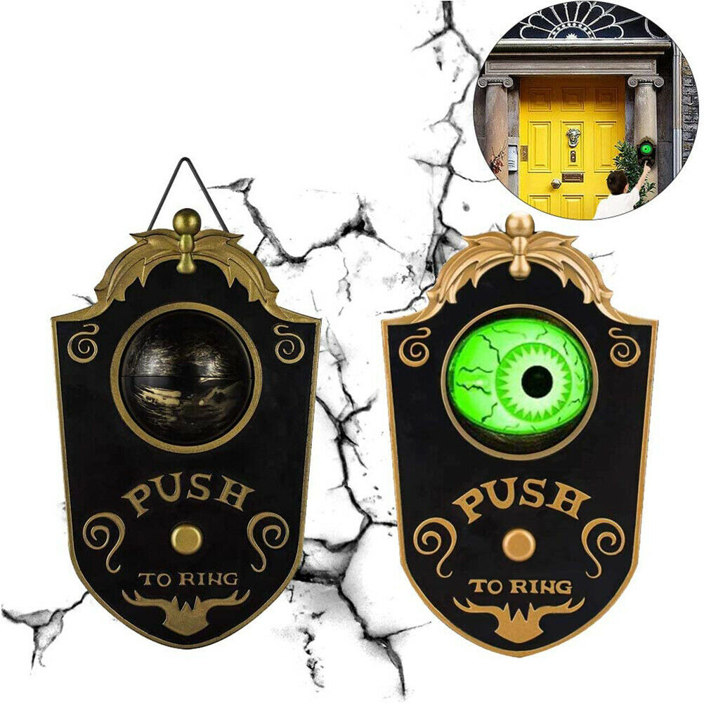 Creative Halloween Doorbell Decoration One-eyed Magical Funny Eyeball Doorbell