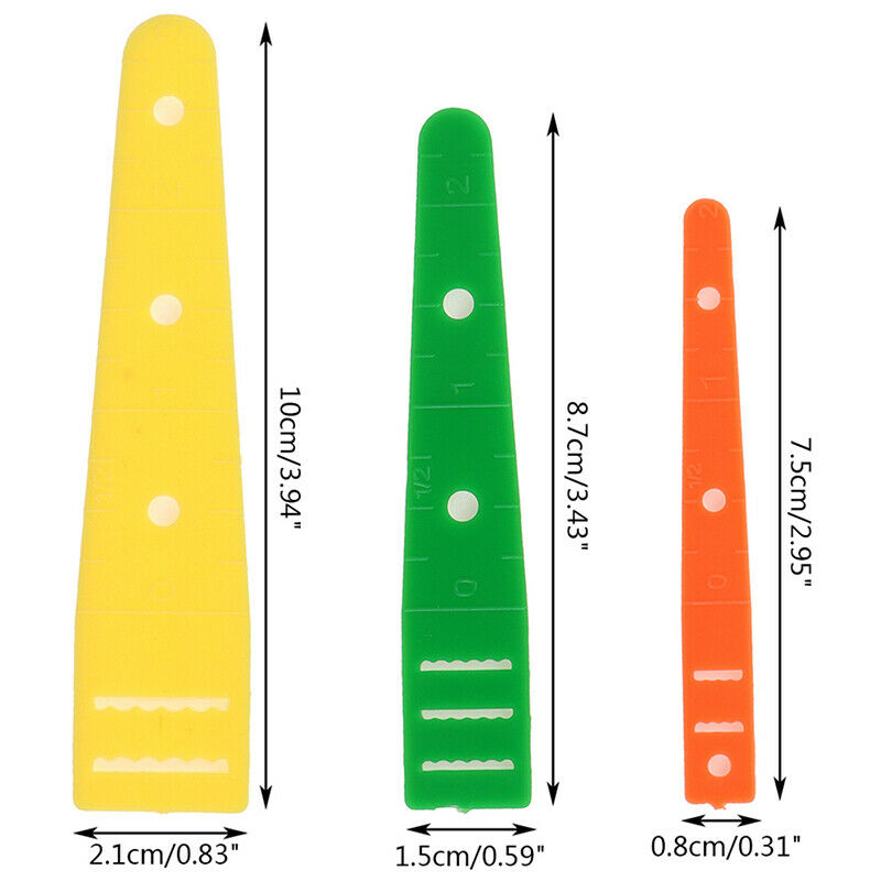 3Pcs Elastic Glides Guides Threaders Wear Band Tool Rope DIY Clothing Sewi_JCDD