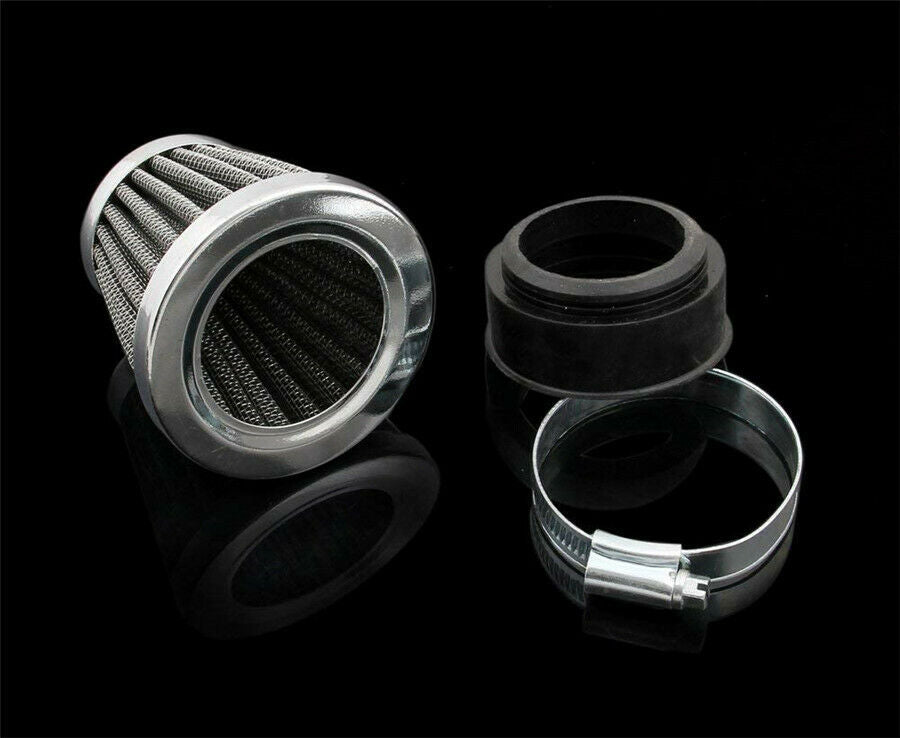 4 Pcs 42mm Inner Diameter Motorcycle Air Intake Filter for Gy6 50cc-150cc Engine