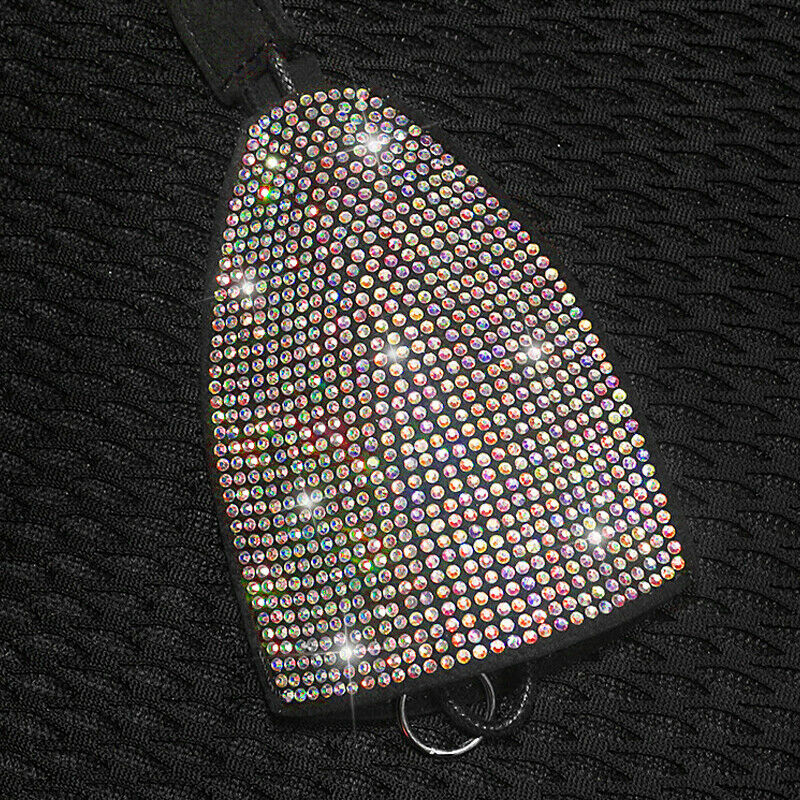Drill Diamond Car Key Chain Case Remote Wallet Holder Shiny Bag Cover Universal