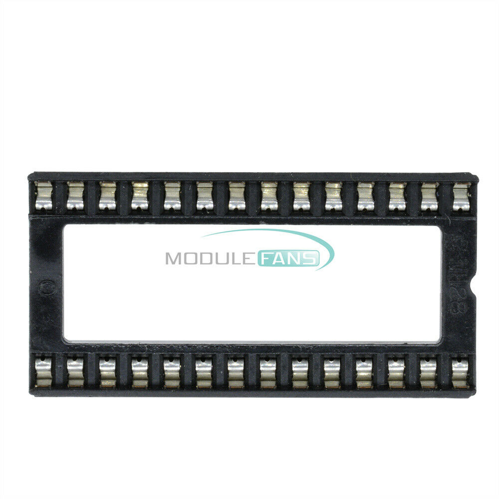 20PCS 28 Pin 28pin DIP IC Sockets Adaptor Wide Type Socket Pitch NEW