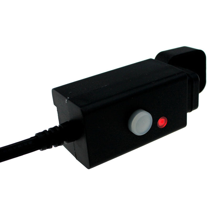 1x Motorcycle Dual USB Charger with Handlebar Bracket Indicator Light and Switch