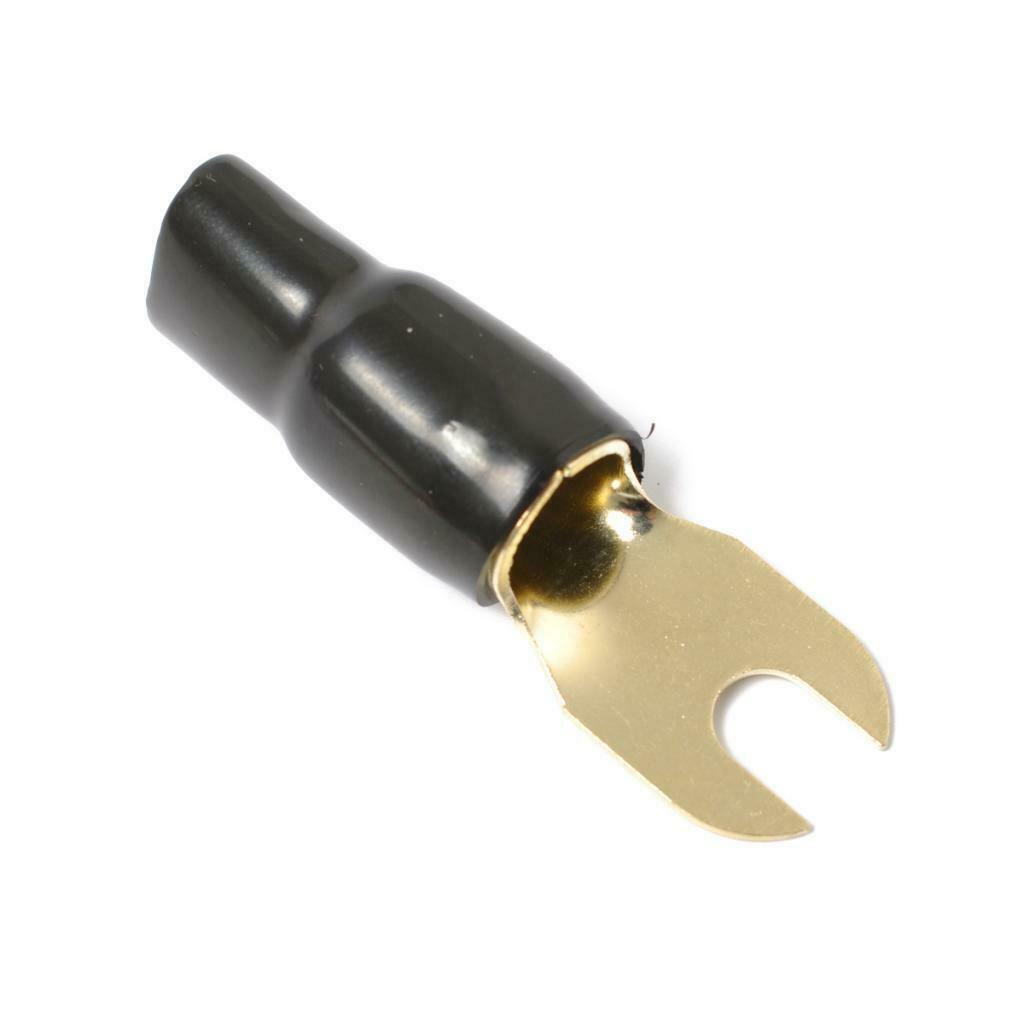 1 Pair 1/0 AWG Fork Terminals Wire Cable Connectors Corrosion Resistant