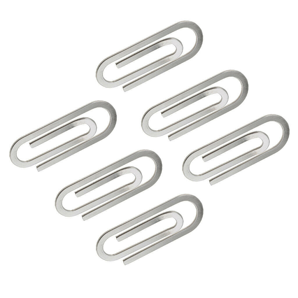 6x / Set Stainless Steel Money Clip  Money Clip