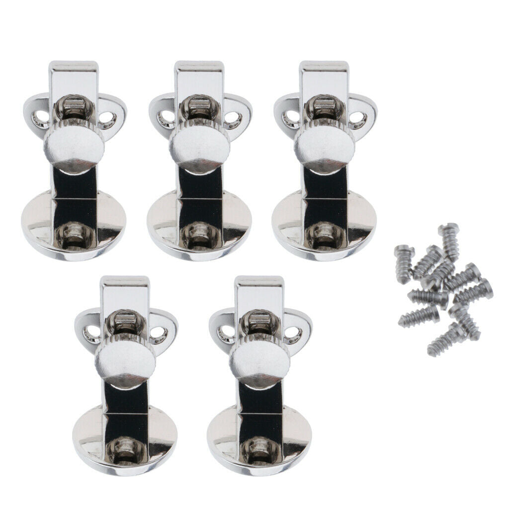 Pack of 5 Clarinet Thumb Rest With Screws for Clarinet Instrument Parts