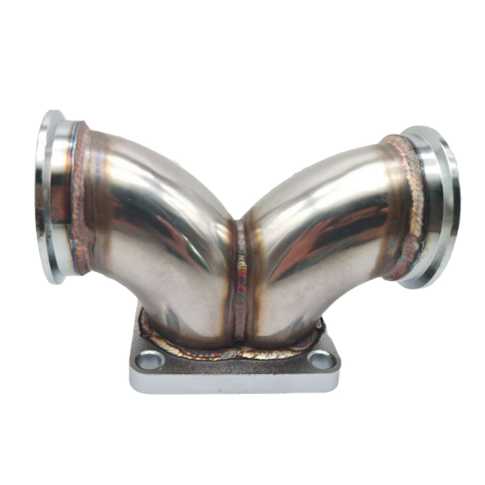 TU-TSF03 Car Turbo T4 Twin Scroll Flange to 3" V-band Easy to Use Durable