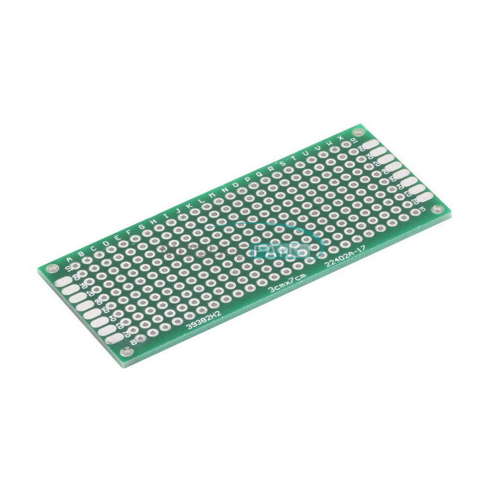 5PCS Prototype PCB Double Side Bread board Tinned Universal 3x7 cm 30x70mm