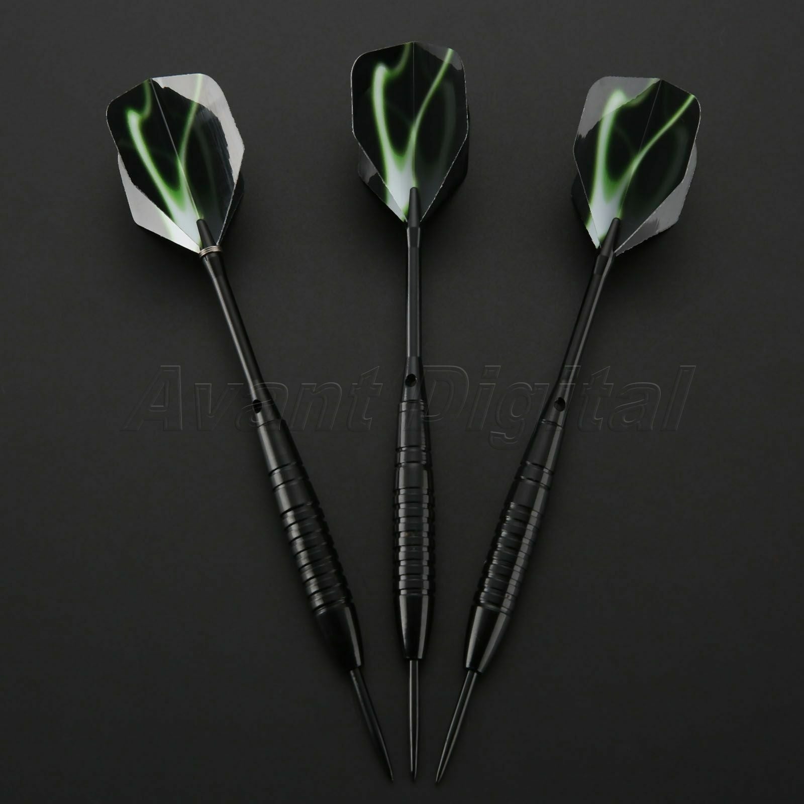 3pcs 22g of Steel Tip Darts Set Aluminium Dart Shaft Lightning Dart Flights