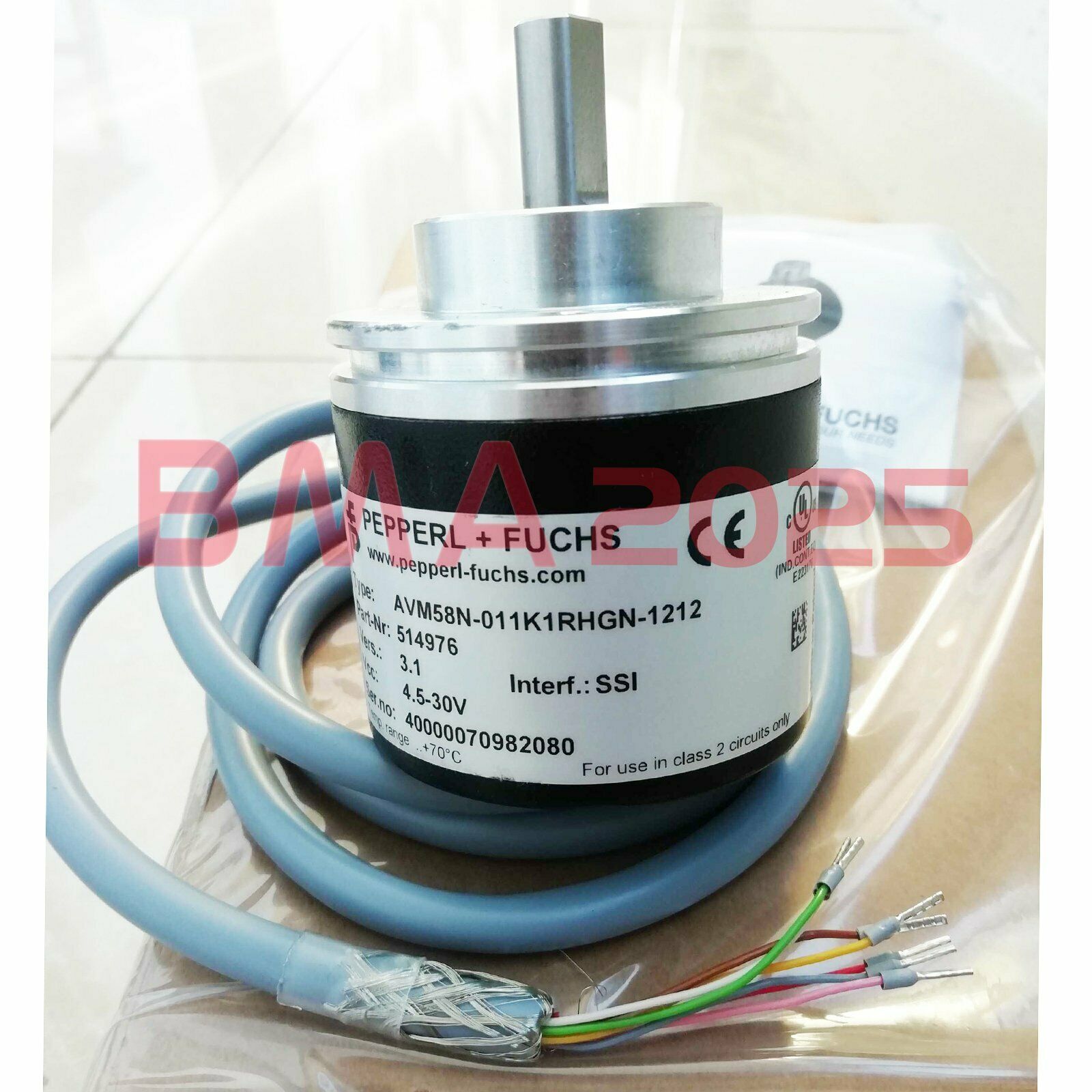 1PC New Pepperl+Fuchs Encoder AVM58N-011K1RHGN-1212 1year warranty DHL free Ship
