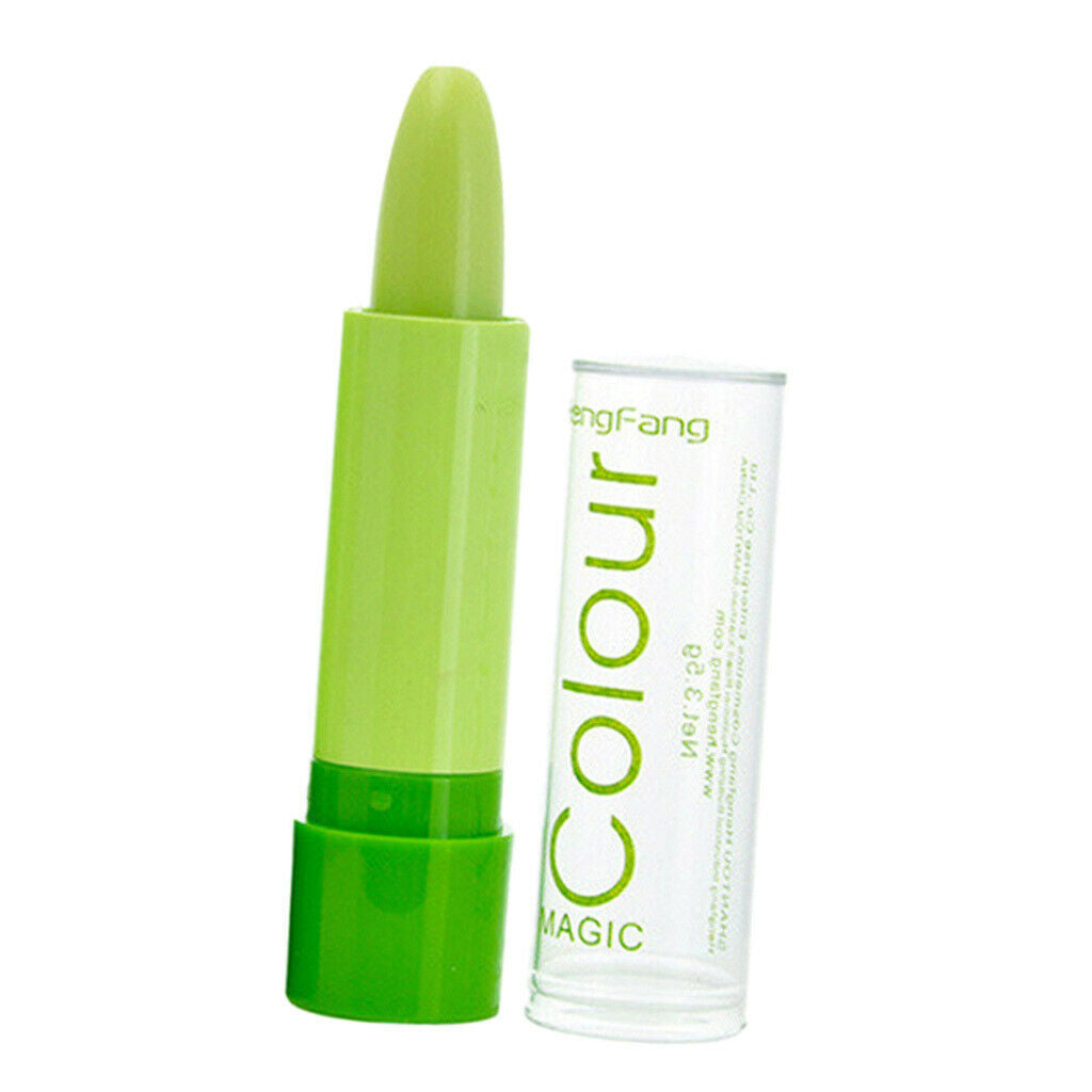 Fruit Green Stick Lipstick, Long Lasting Nutritious Lip Balm Lips Moisturizer,
