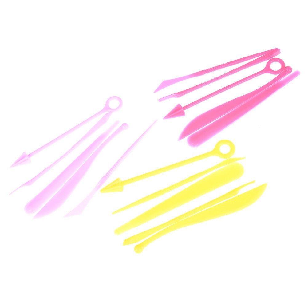 5Pcs/Set Polymer Clay Tools Children Sculpey Oven Bake Plastic Tools Set .l8