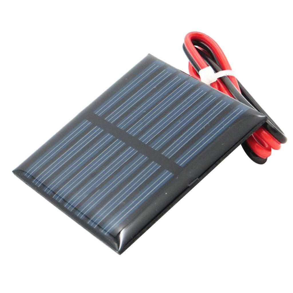 Portable Solar Panel Battery Charger for Car Boat Home A 4V 55x55mm