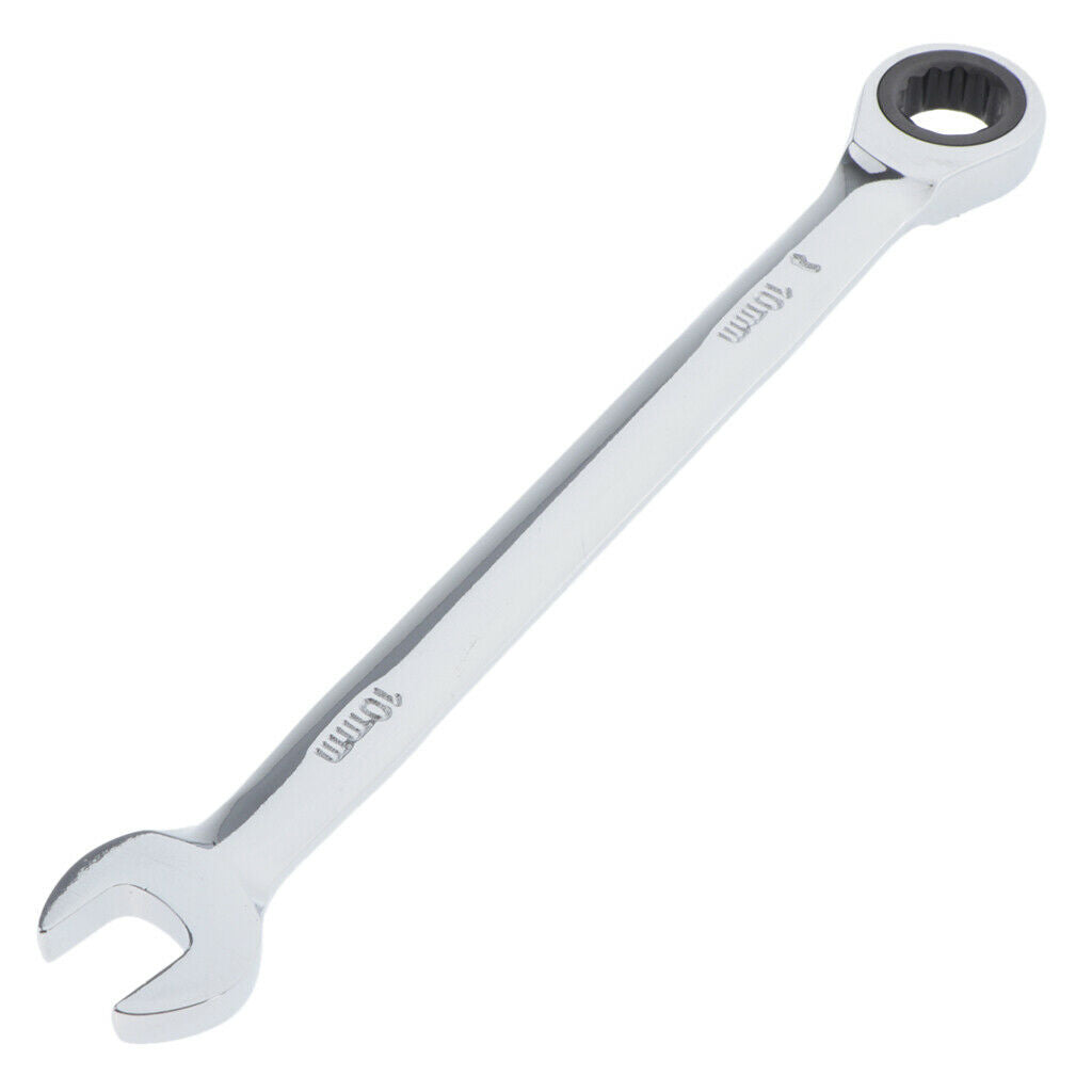 3x 72 Teeth Ratcheting Box Ends Metric Ratchet Wrench Auto Repair Tools