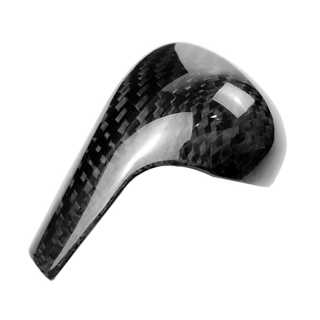 Carbon Fiber Gear Shift Knob Cover Level Head for Audi A4/A6L/Q5/Q7/A5