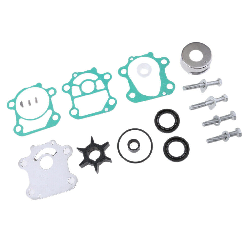 Water Pump Impeller Repair Kit 6CJ-W0078-00 for Yamaha 70HP Outboard Motors