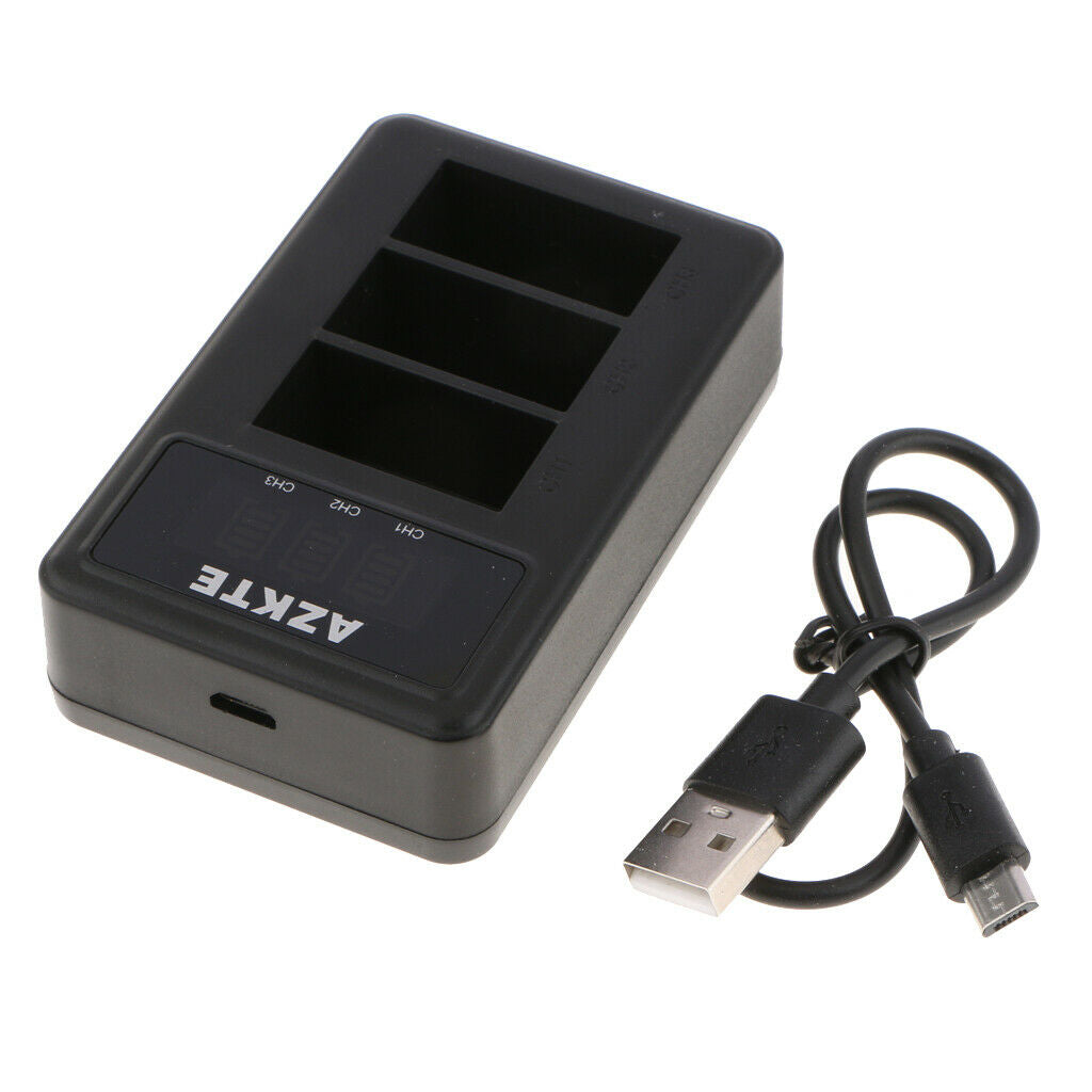 Battery Charging Kit for   Hero 3+ 3 Camera AHDBT-201 301 Charger Dock