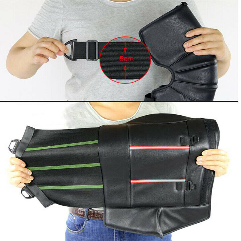 70cm Knee Leg Sleeve Warmers Plush Lining Kneepad Protector Adjustable