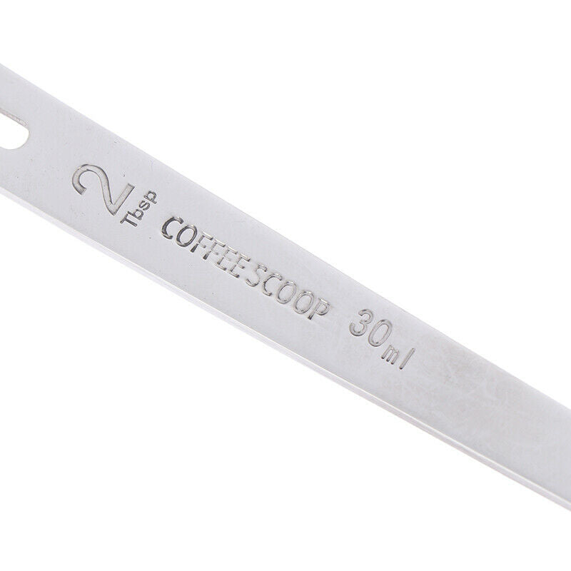 30ML Metal Measuring Spoon Coffee Scoop Thicken long handle Tablespo.l8