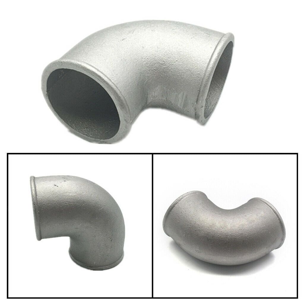70mm 2.75" Cast Aluminium Elbow Pipe 90 Degree Intercooler Tight Bend Pc
