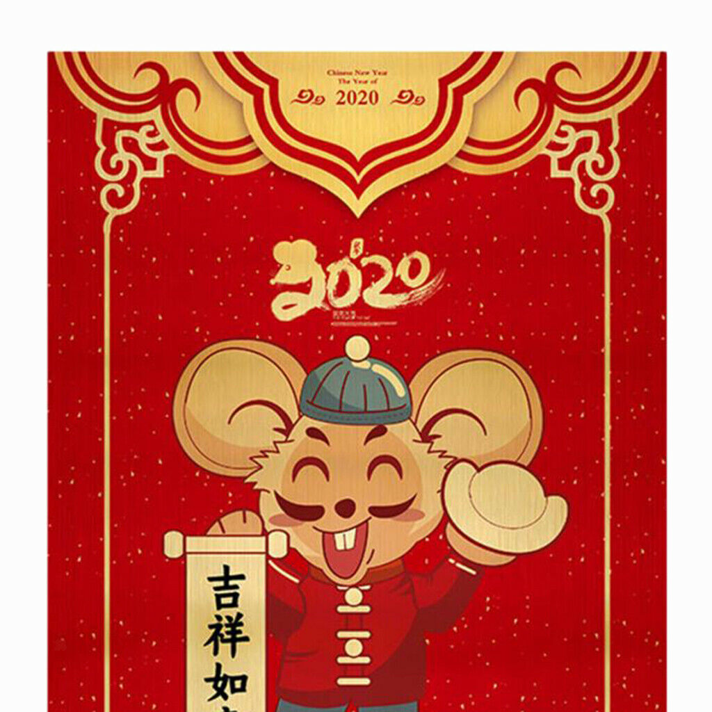 Door Stickers Self-adhesive The God of Wealth Waterproof 40x60cm Style02