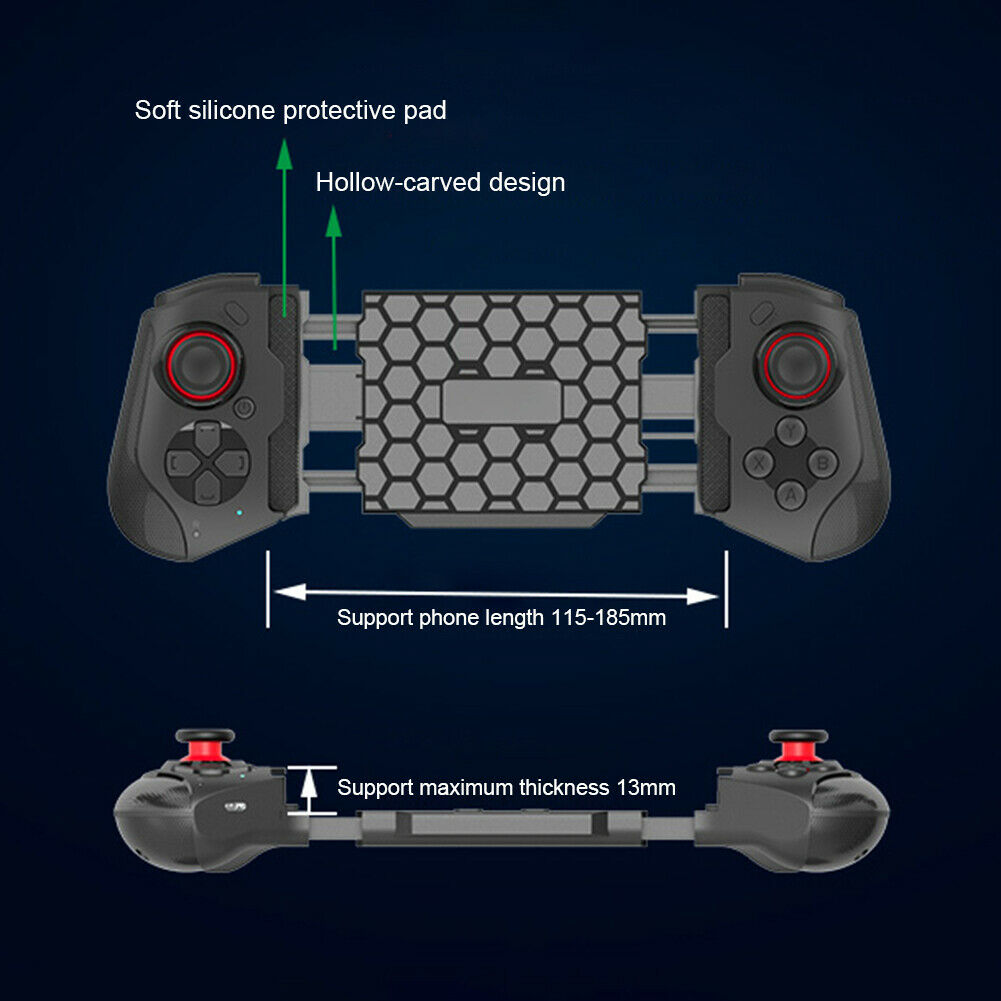 Telescopic Bluetooth Controller Trigger Gamepad for PUBG Mobile iOSs Android