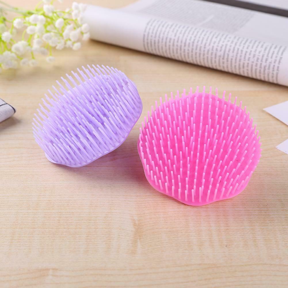 Plastic Head Massage Scalp Shampoo Scalp Washing Hair Massager Brush Comb @