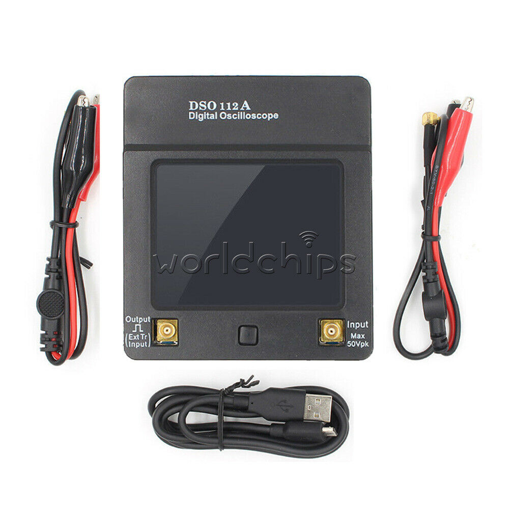 DSO112A 2MHz Touch Screen 2.4inch TFT Digital Mini Handheld Oscilloscope