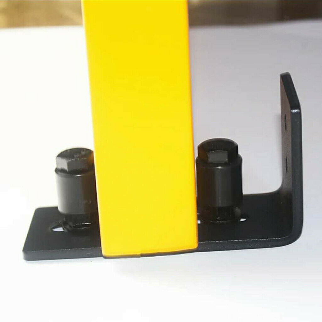 Steel Sliding Barn Door Guide Roller Stopper Durable Accessories Smoothly
