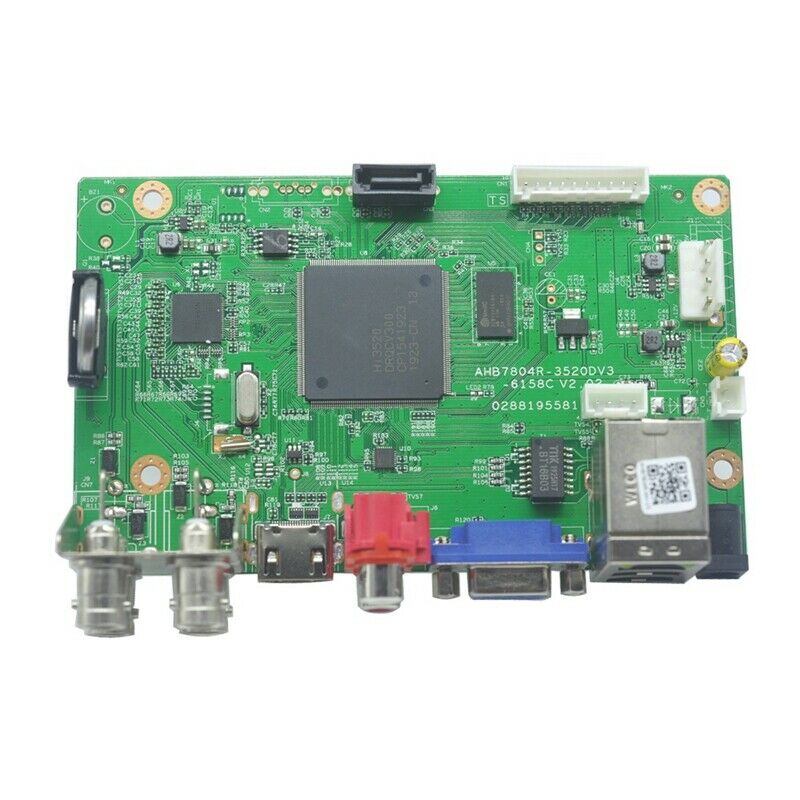 4 CH Hybrid DVR Board 5MP-N H.265 NVR DVR Security CCTV Video Recorder 4 ChannP4