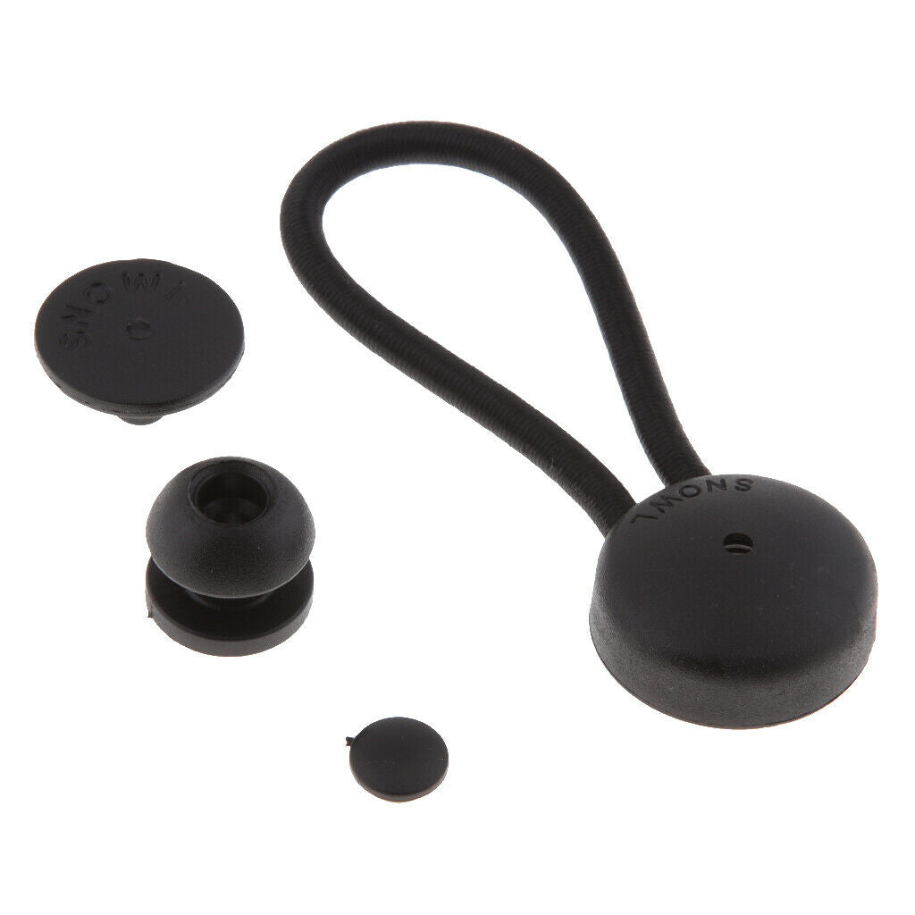 3Pcs Universal Boat Cover Tie Down Kit Ball Bungee  Cord Strap