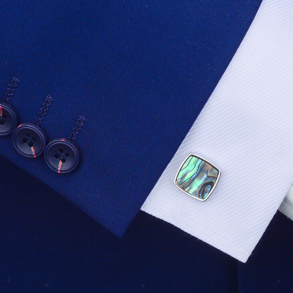 1pair Shinning Cufflinks Unisex Cuff Button Suit Cuff Link Birthday Gift