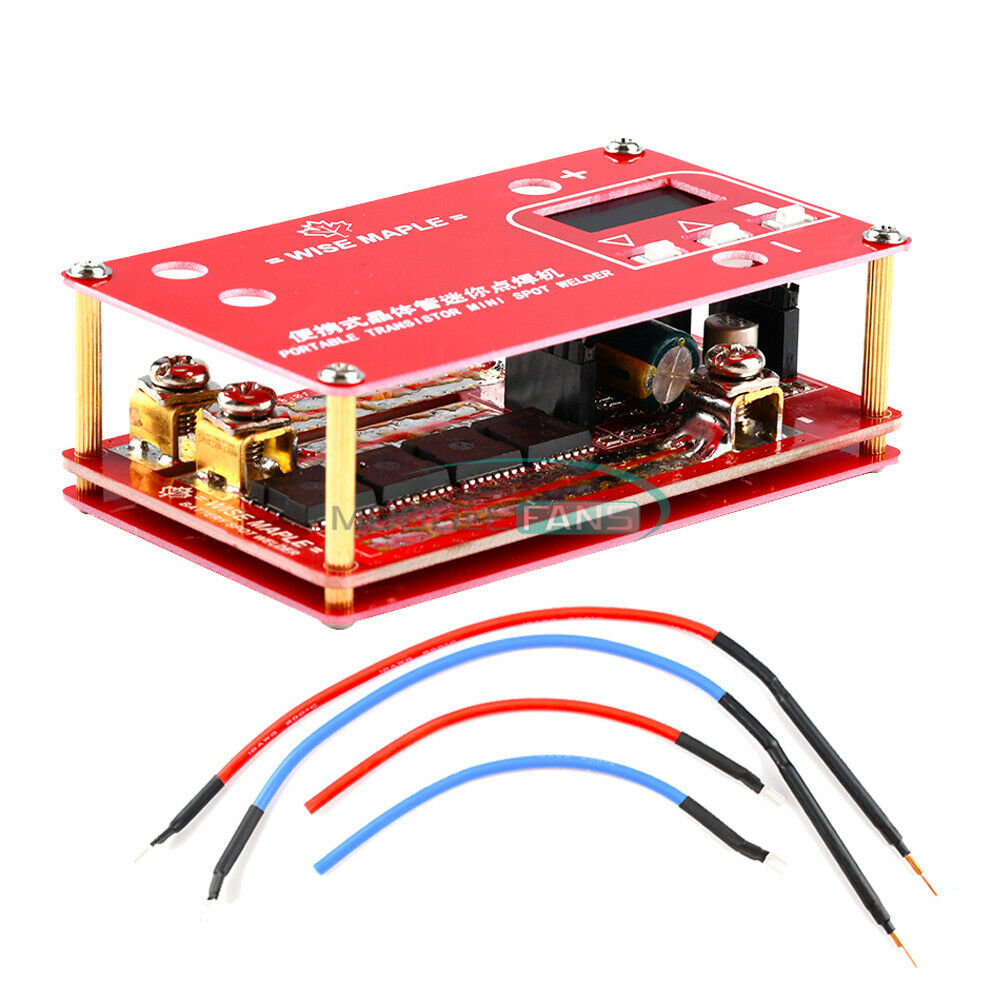 WM-2 DC 12V Portable Transistor Mini Spot 18650 Battery Welder With LCD Display