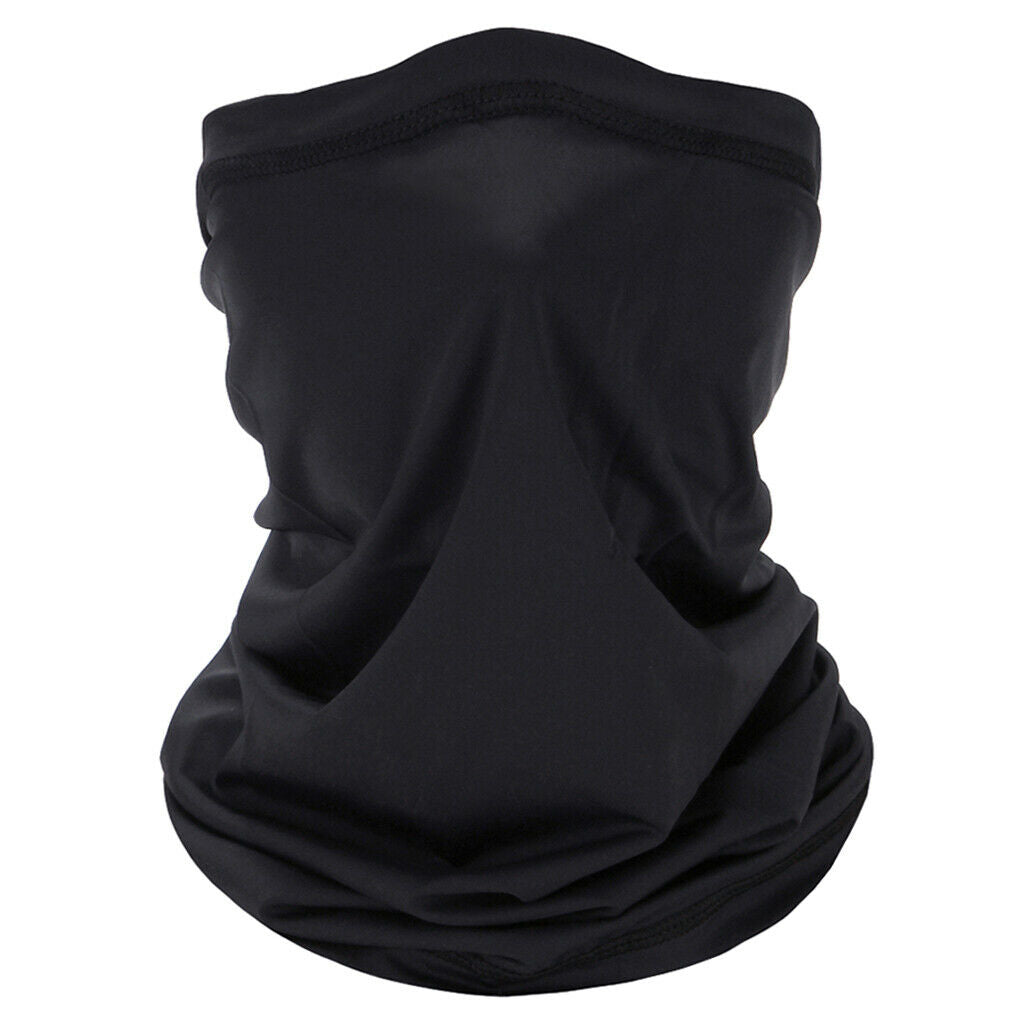 2x Silky Cycling Face Guard Balaclava Soft Headscarf Neck Gaiter Snood