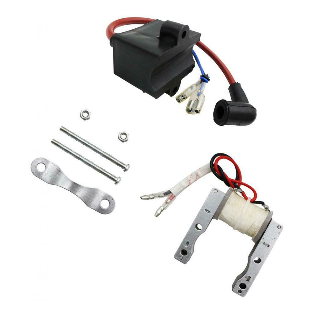 2Stroke 49-80cc Motorized Ignition Magneto Coil Performance CDI Spark Plug