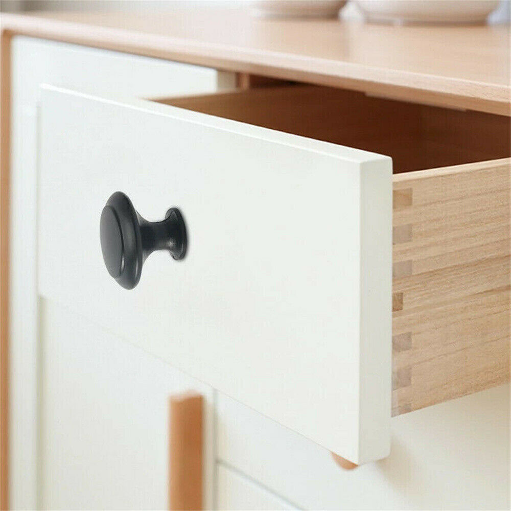 12 Pcs Stainless Steel Door Knobs Cabinet Handles Cupboard Drawer Kitchen DIY UK