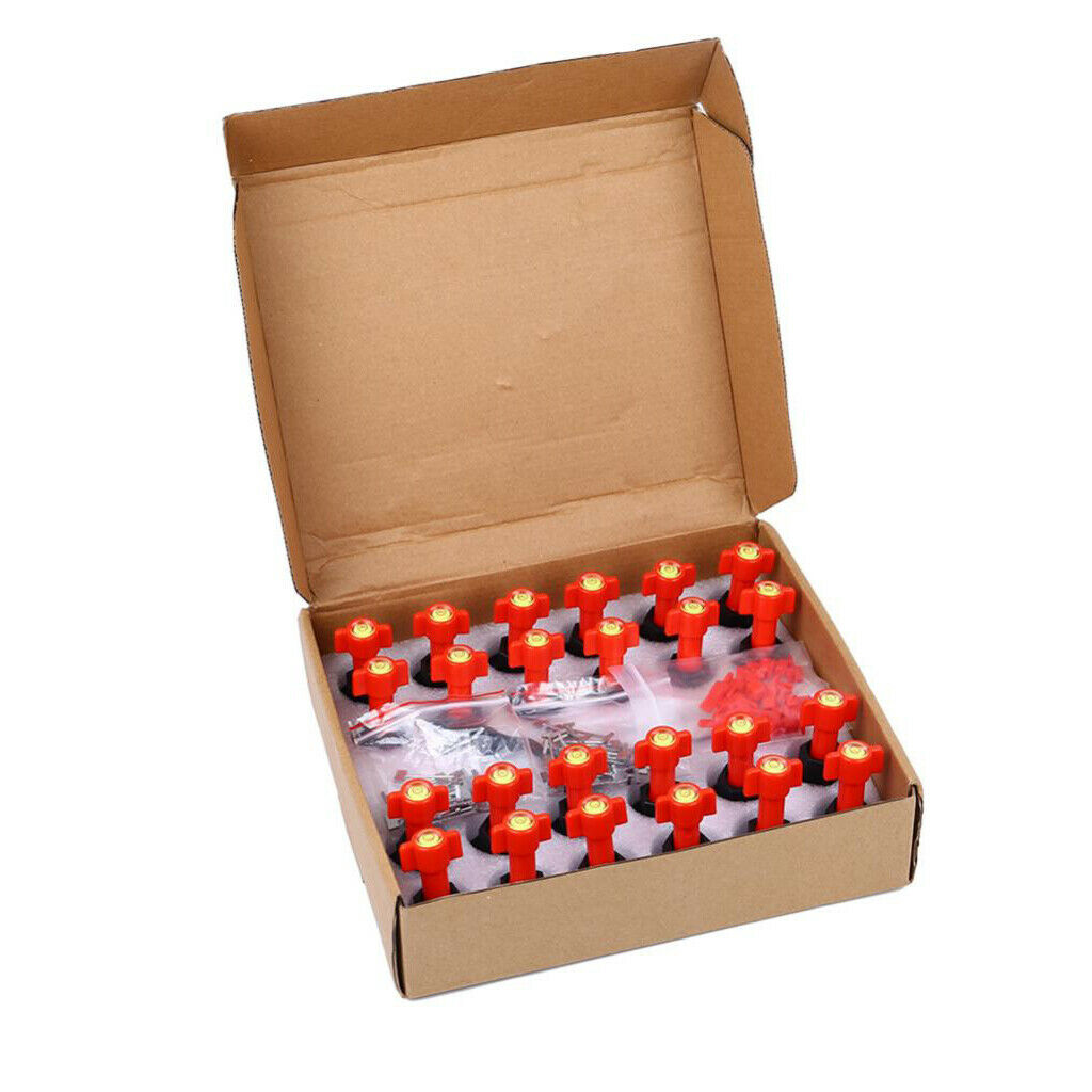 24xTile Leveler Adjusters,Reusable Tile Wedges,Tile Leveling System, Tile