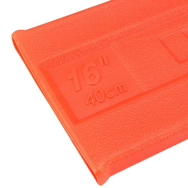 Orange Chainsaw Bar Protect Cover Scabbard Guard for Stihl-Husqvarna14"-16"