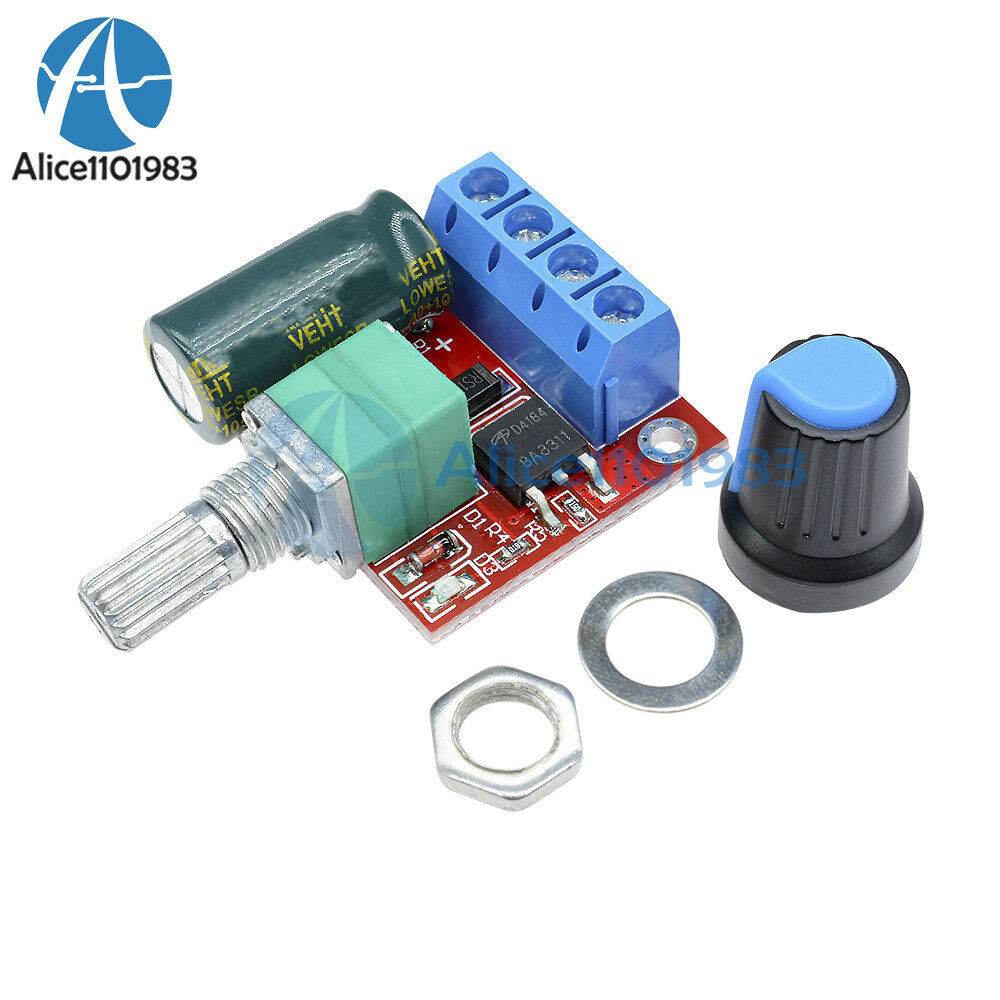 5V-35V 5A 20khz LED PWM DC Motor Controller Speed Regulation Dimmer