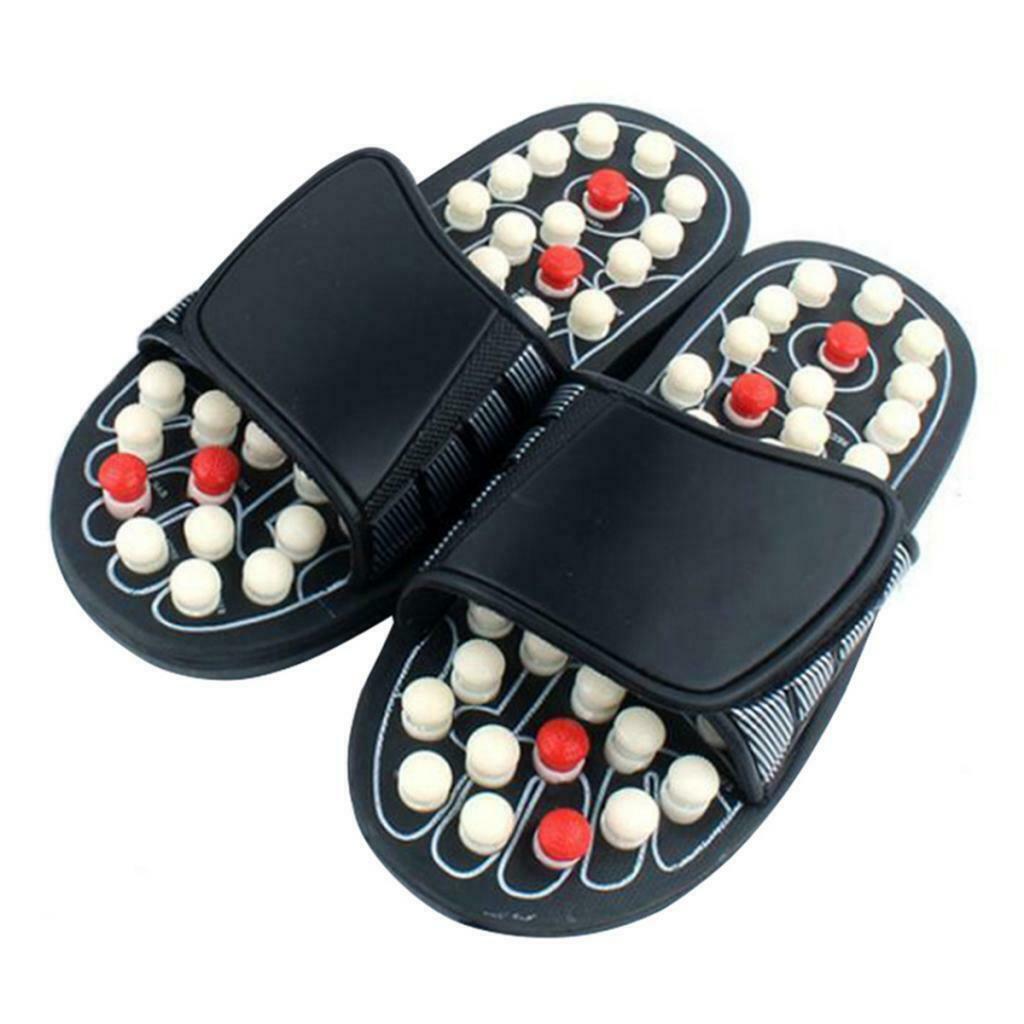 Indoor Non-Slip Foot Massage Slippers for Women Men Elderly 38/39/42/43