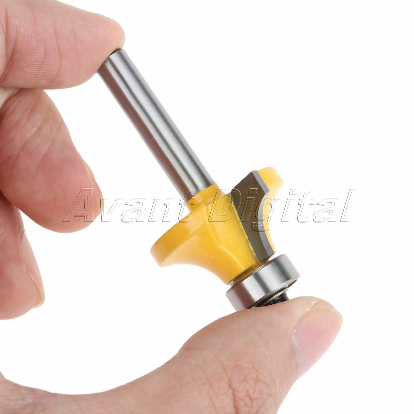 Round Over Woodworking Router Bits Set Engraving Milling Cutter Tool 1/4" Shank