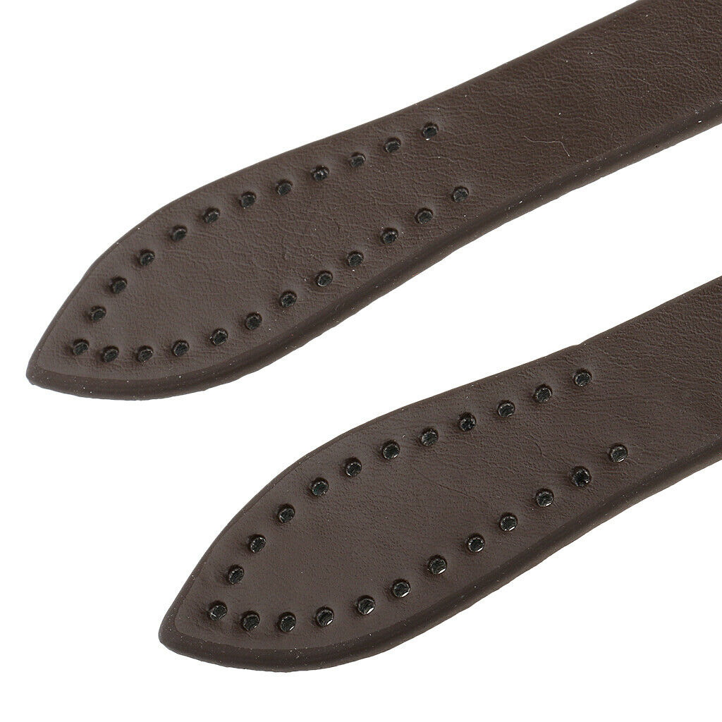 2 Pairs 60cm PU Leather Bag Handles Handbag Strap Tote Bag Replacement