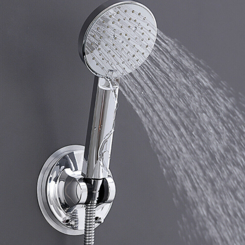 Wall Mounted Round Shower Mounting Bracket Shower Stand Adjustment Seamless Hook