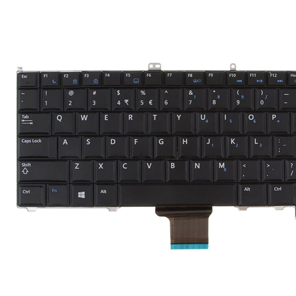 US Laptop Computer Keyboard Keypad for Dell Latitude12 7000 E7420 E7240