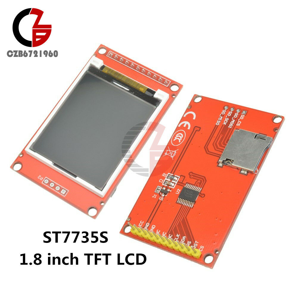 1.8" inch TFT LCD Adapter Module SPI I/O ST7735S SD 128x160 for Arduino 51/AVR