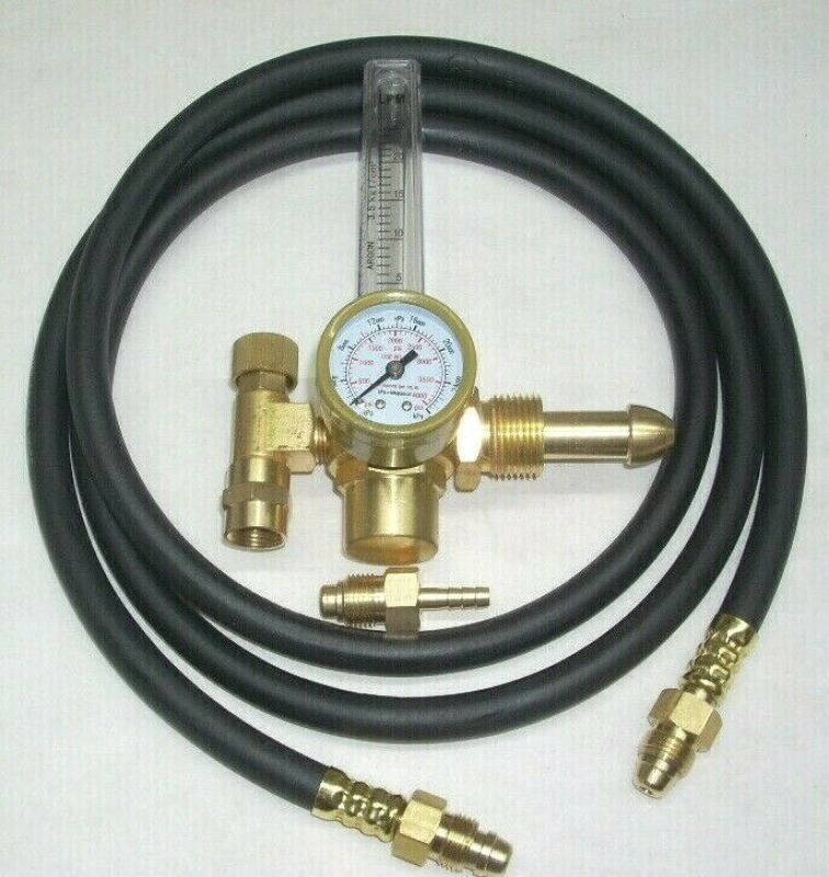 191 Argon Flow Meter Pressure Reducing Valve Argon 2 Meter Tube Pressure Reducer