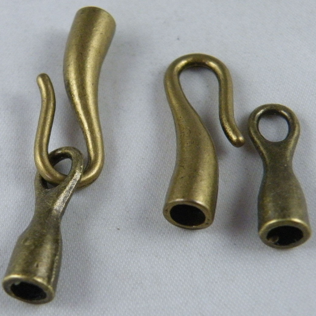12sets Bronze Color Crafted Toggle Clasps 31x13x7mm 11268
