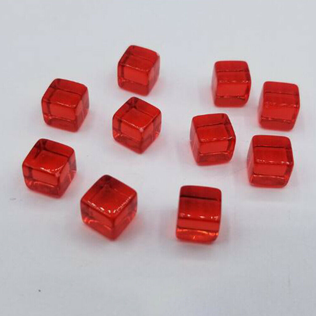 300 Pieces 10MM Colorful D6 Dices Board Games for Family Kids Games Toys